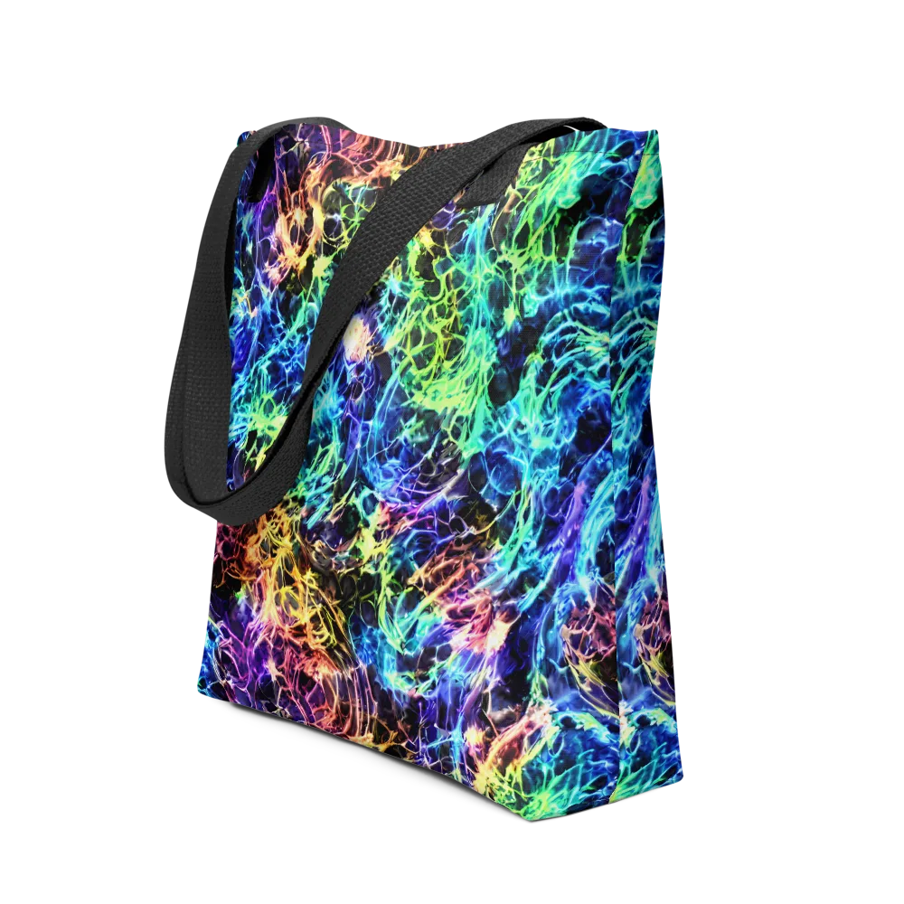 Kaleidoscope Storm on Tote Bag — Front