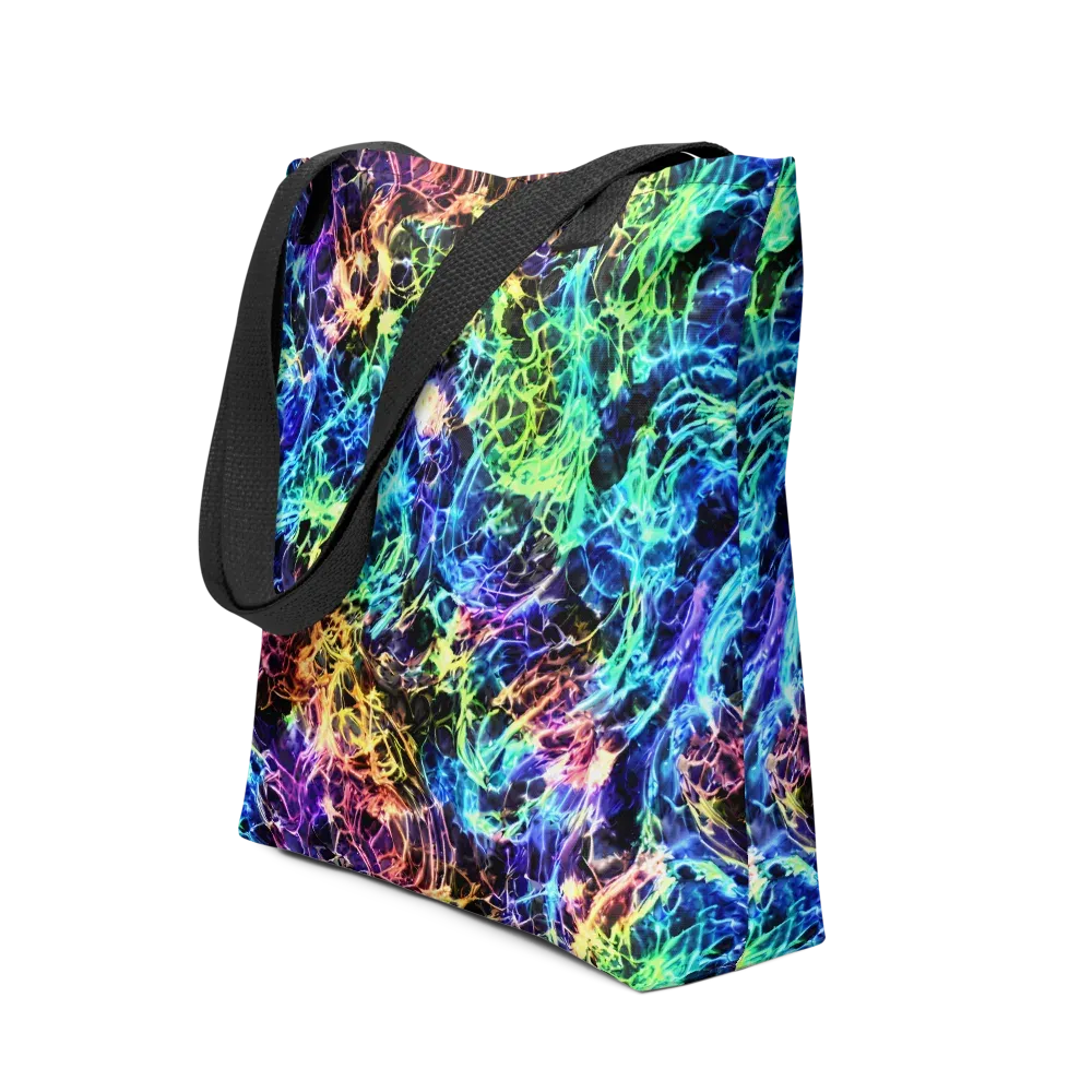 Kaleidoscope Storm on Tote Bag — Front