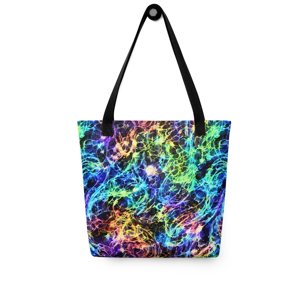 Kaleidoscope Storm on Tote Bag — Front