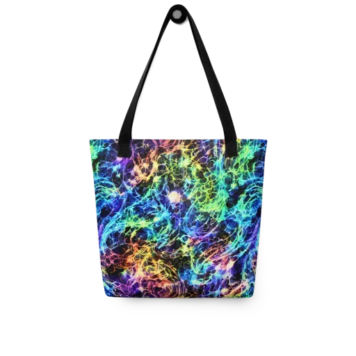 Kaleidoscope Storm on a Tote Bag
