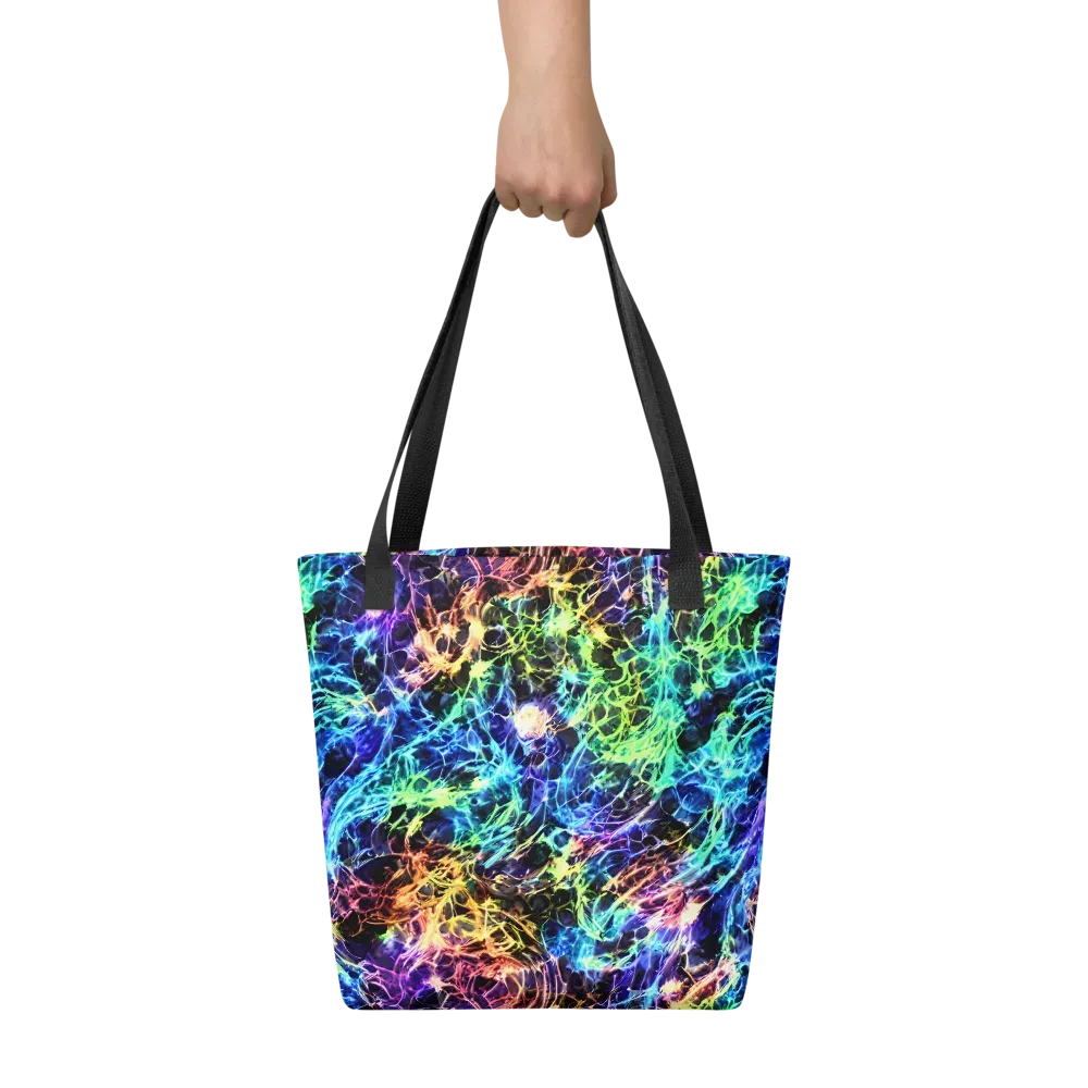 Kaleidoscope Storm on Tote Bag — Front