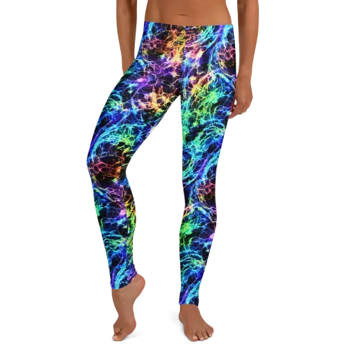 Kaleidoscope Storm on a Leggings