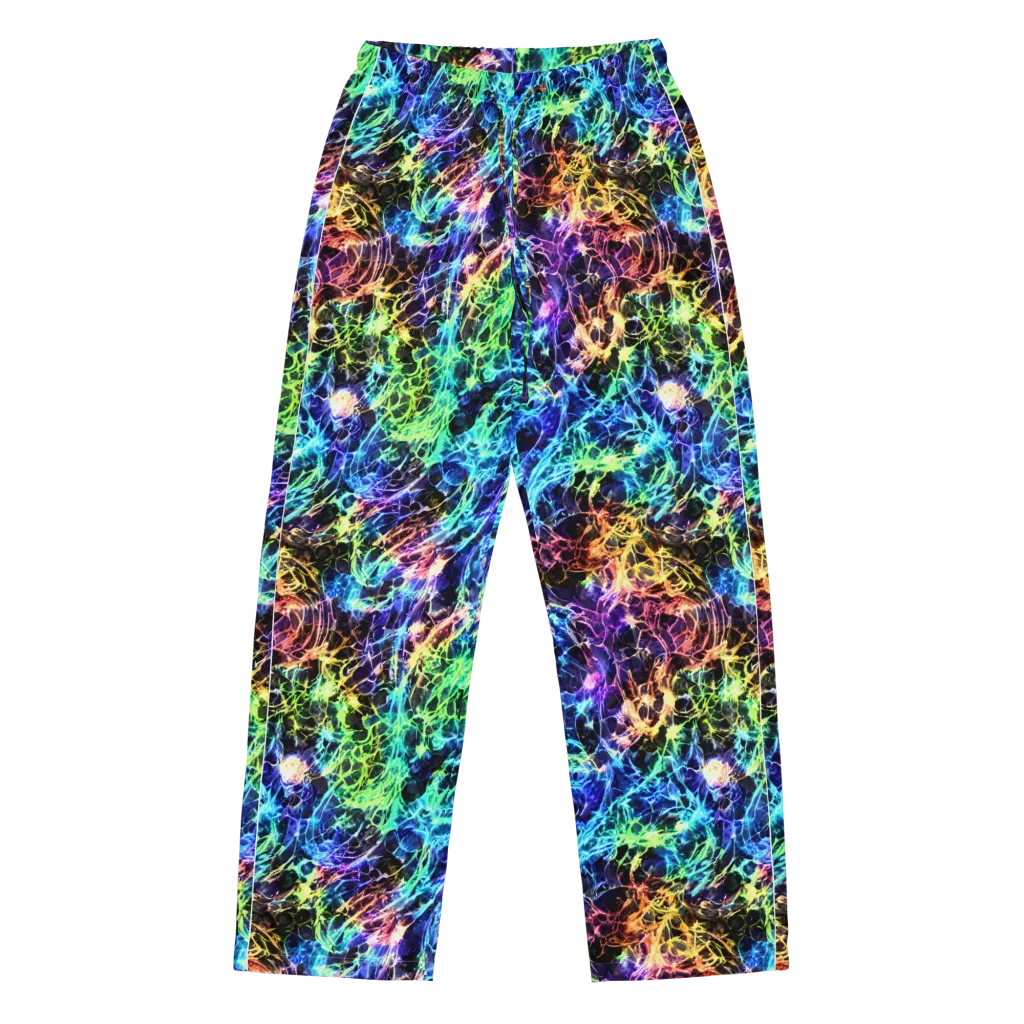Kaleidoscope Storm on Women's Pajama Pants — Front