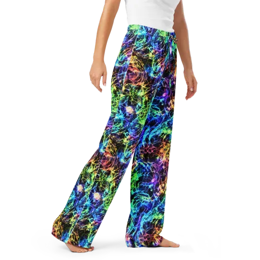 Kaleidoscope Storm on a Women's Pajama Pants