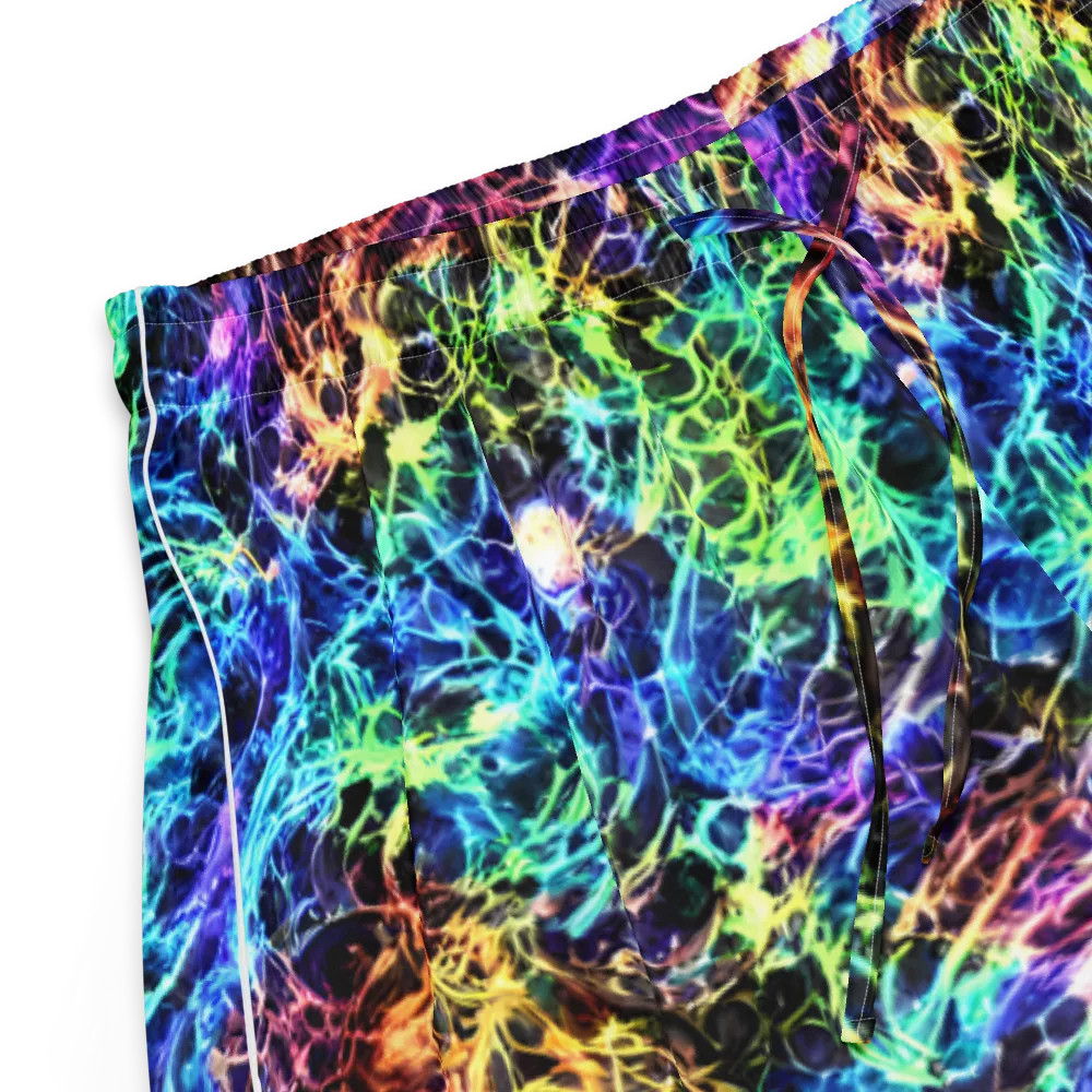 Kaleidoscope Storm on Women's Pajama Shorts — Product details