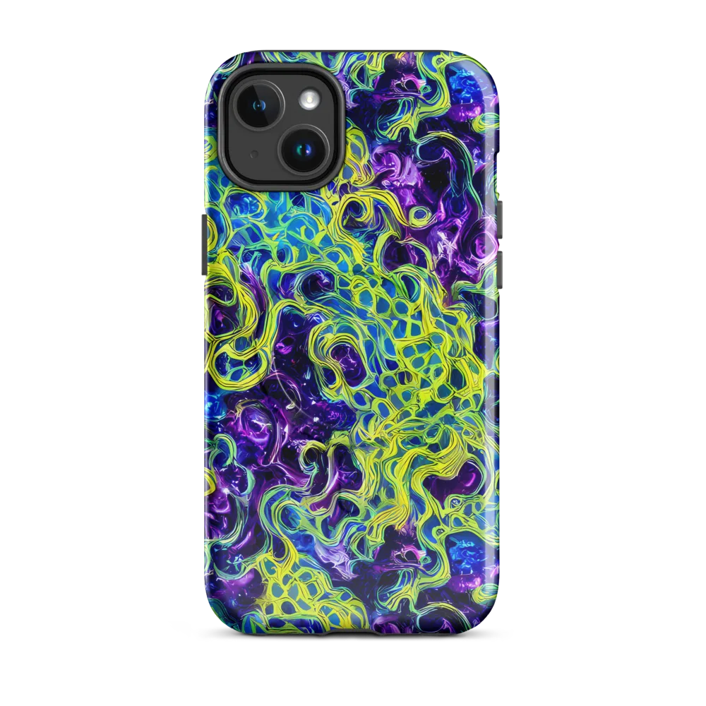 Ultraviolet Maze on MagSafe Tough Case for iPhone® — Front
