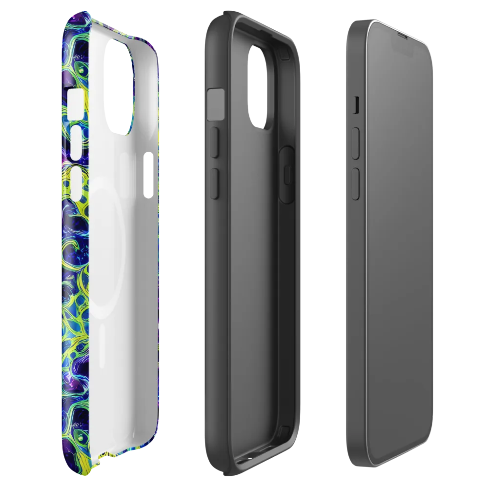 Ultraviolet Maze on MagSafe Tough Case for iPhone® — Front