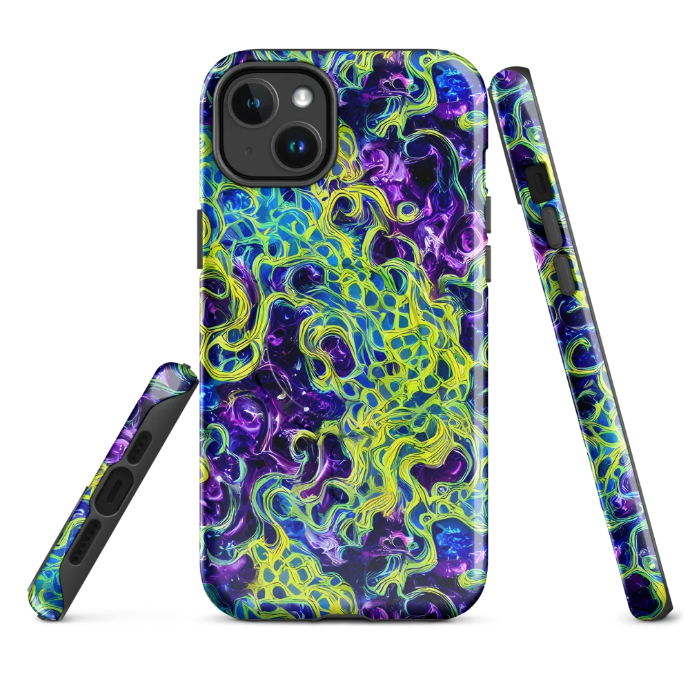 Ultraviolet Maze on MagSafe Tough Case for iPhone® — Front