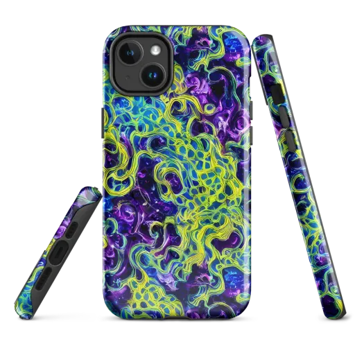 Ultraviolet Maze on a MagSafe Tough Case for iPhone®