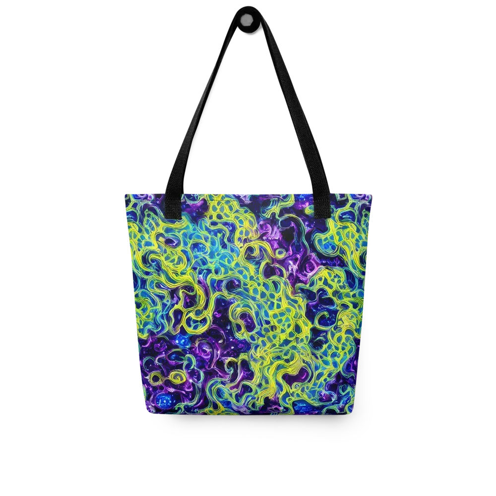 Ultraviolet Maze on Tote Bag — Front
