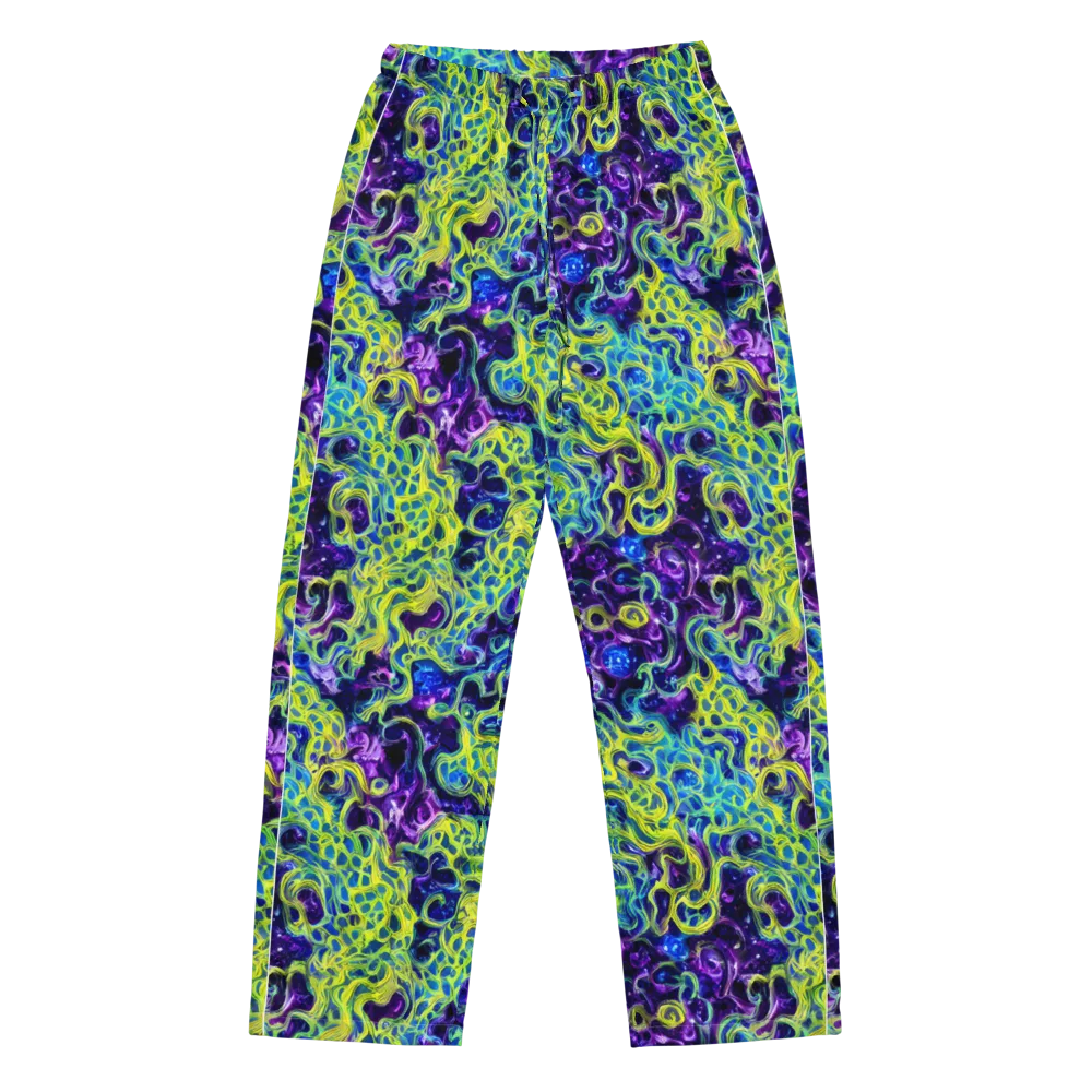 Ultraviolet Maze on Women's Pajama Pants — Front