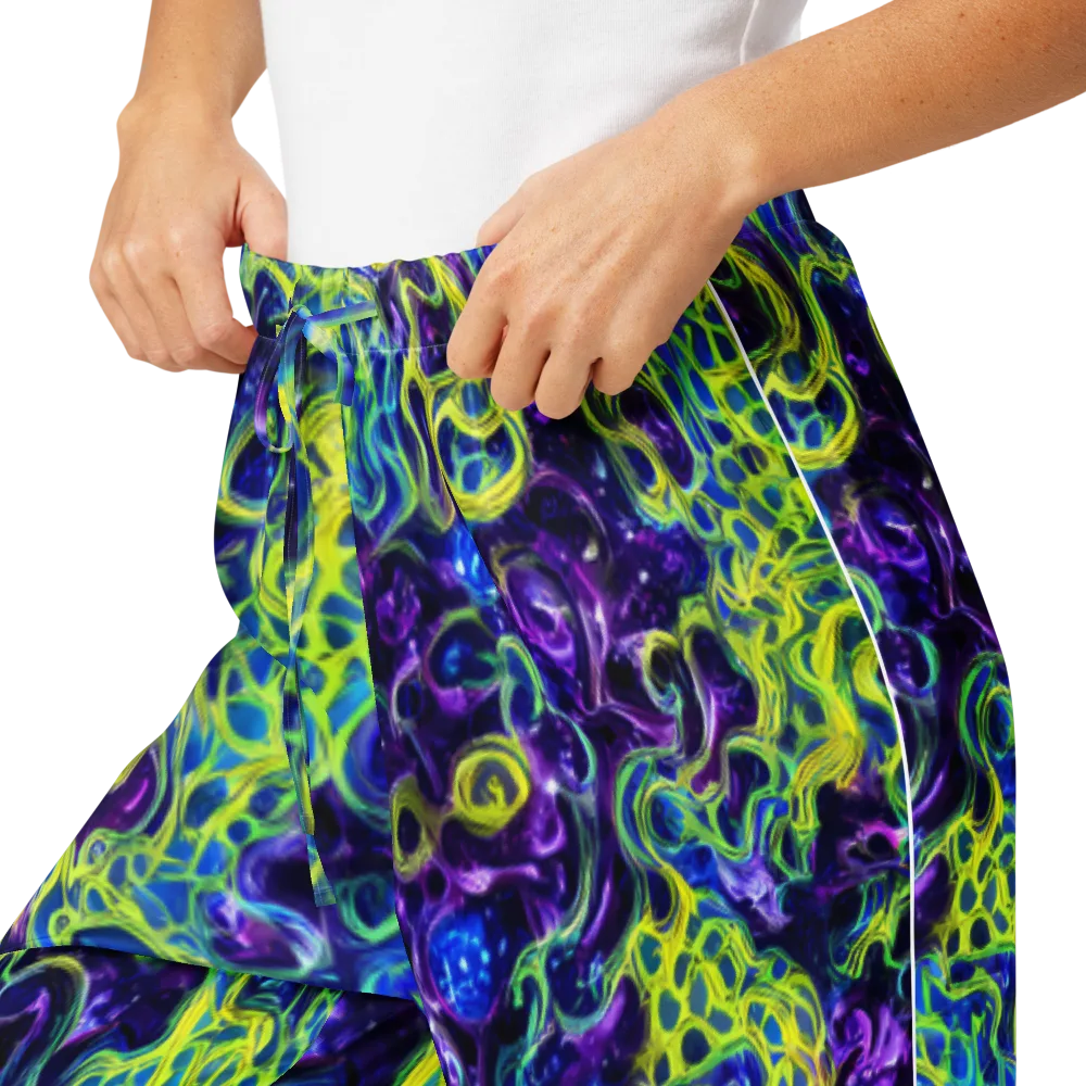Ultraviolet Maze on Women's Pajama Pants — Product details