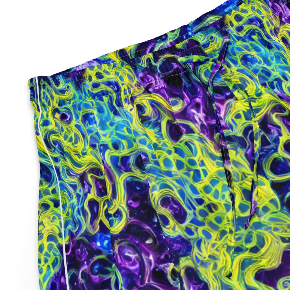 Ultraviolet Maze on Women's Pajama Shorts — Product details