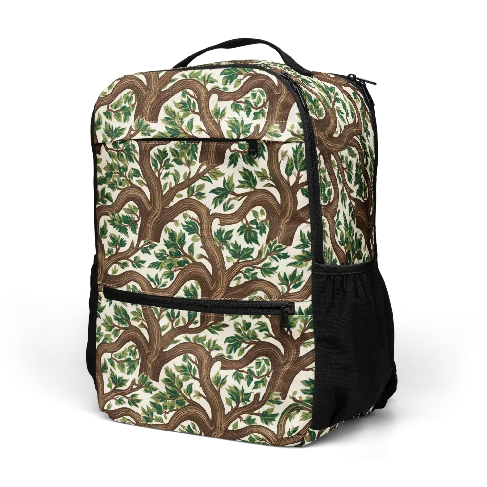 Verdant Boughs on Utility Backpack — Left Front