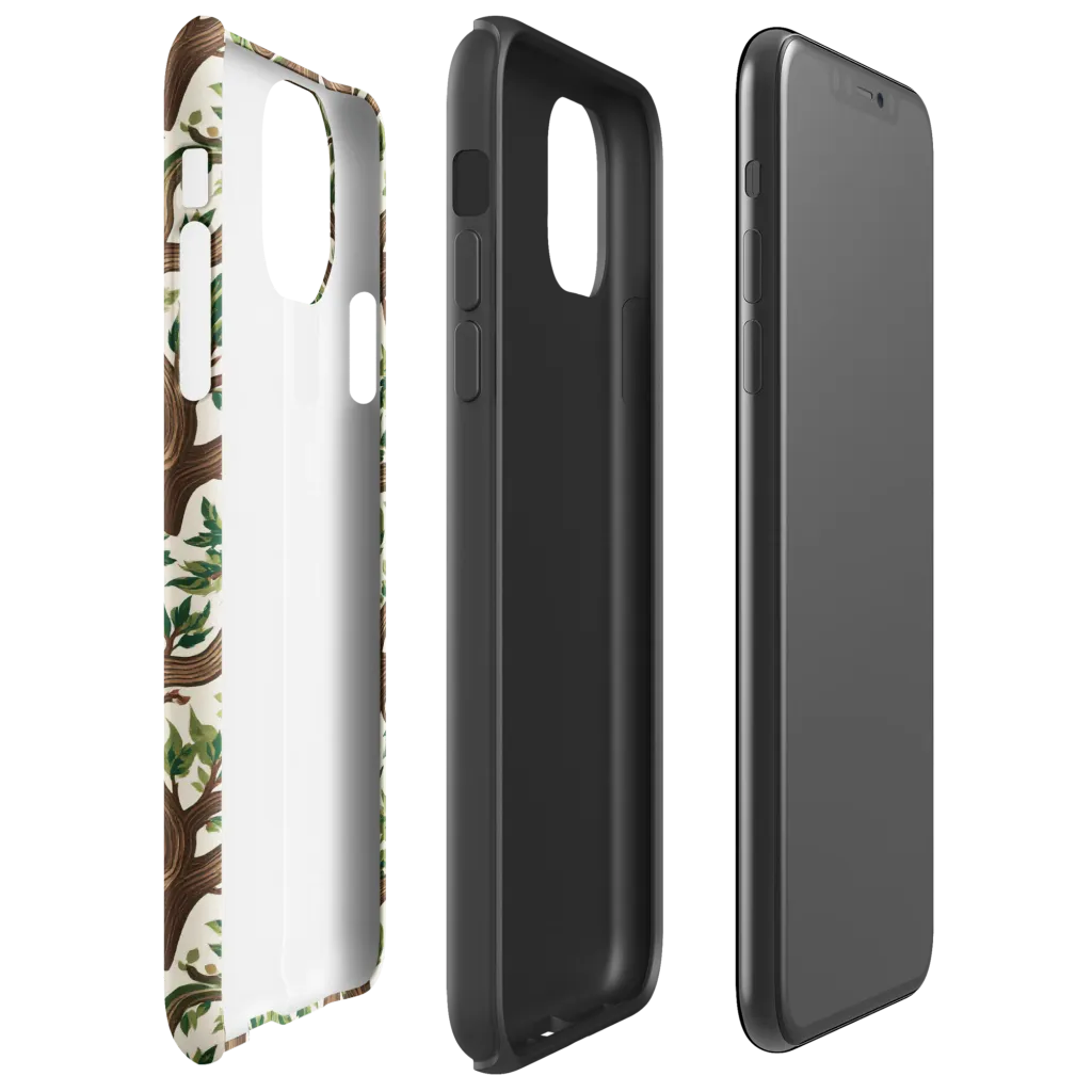 Verdant Boughs on Tough Case for iPhone® — Right