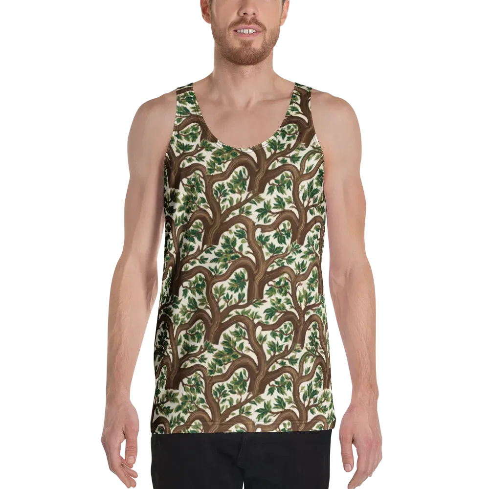 Verdant Boughs on Men's Tank Top — Front