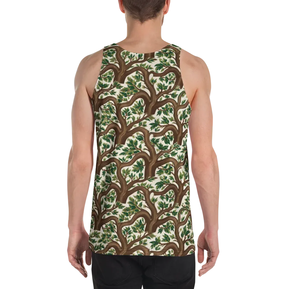Verdant Boughs on Men's Tank Top — Back