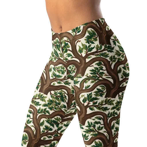 Verdant Boughs on a Leggings