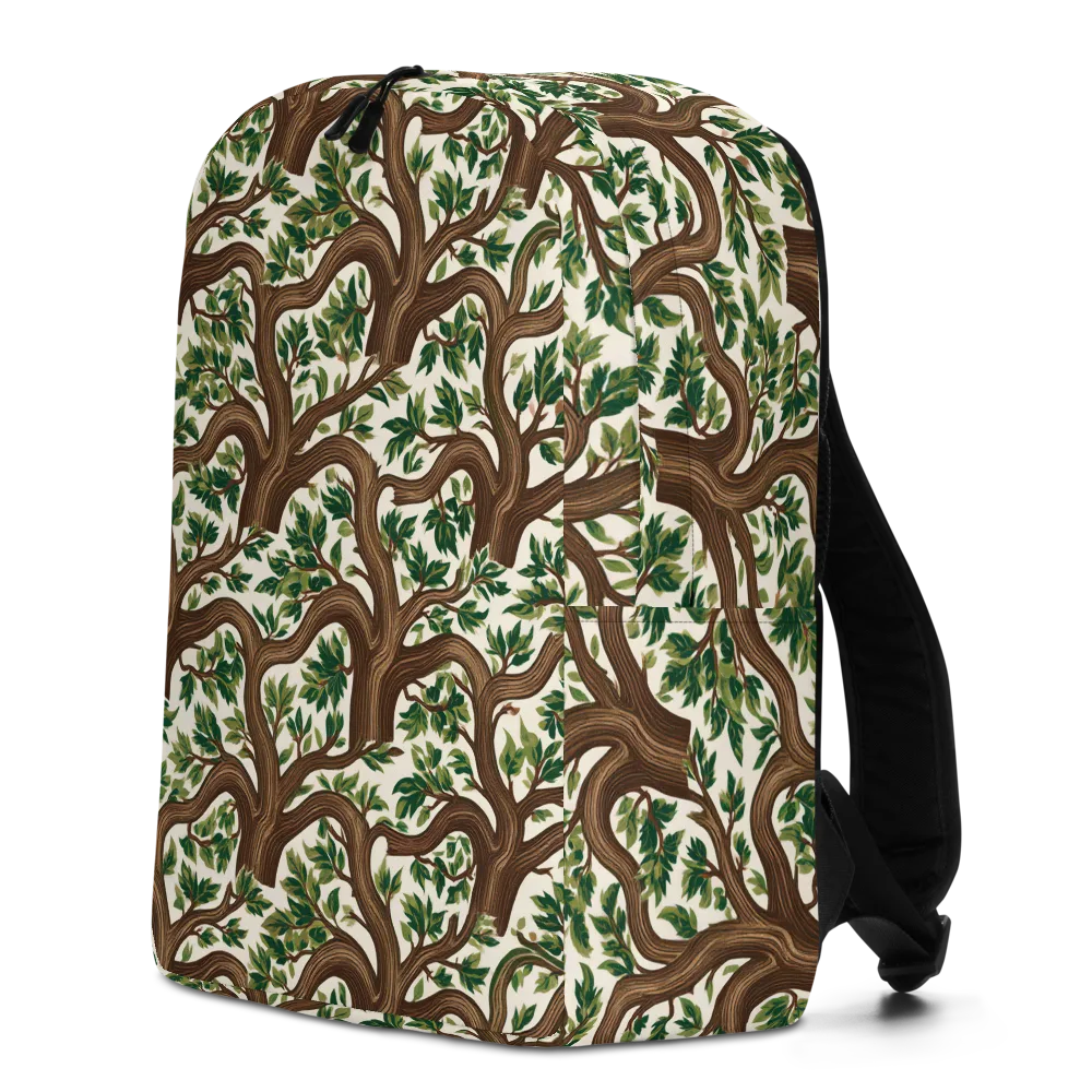 Verdant Boughs on Minimalist Backpack — Left