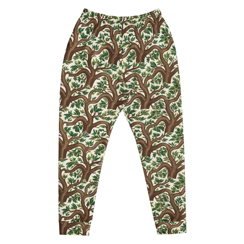 Verdant Boughs on Men's Joggers — Front