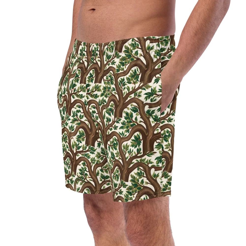 Verdant Boughs on Swim Trunks — Left Front