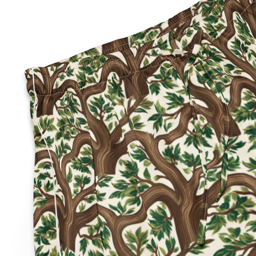 Verdant Boughs on Women's Pajama Shorts — Product details
