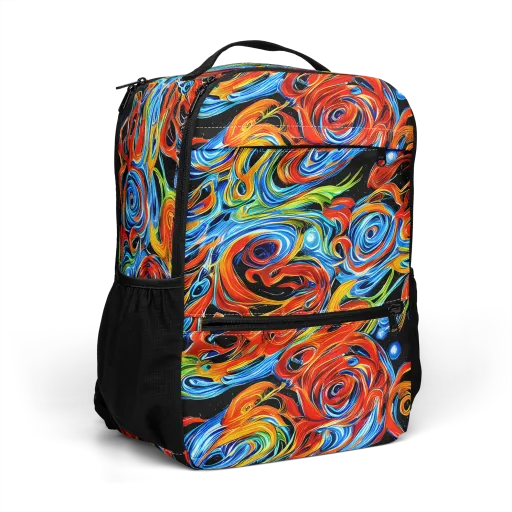 Kaleido Flux on a Utility Backpack