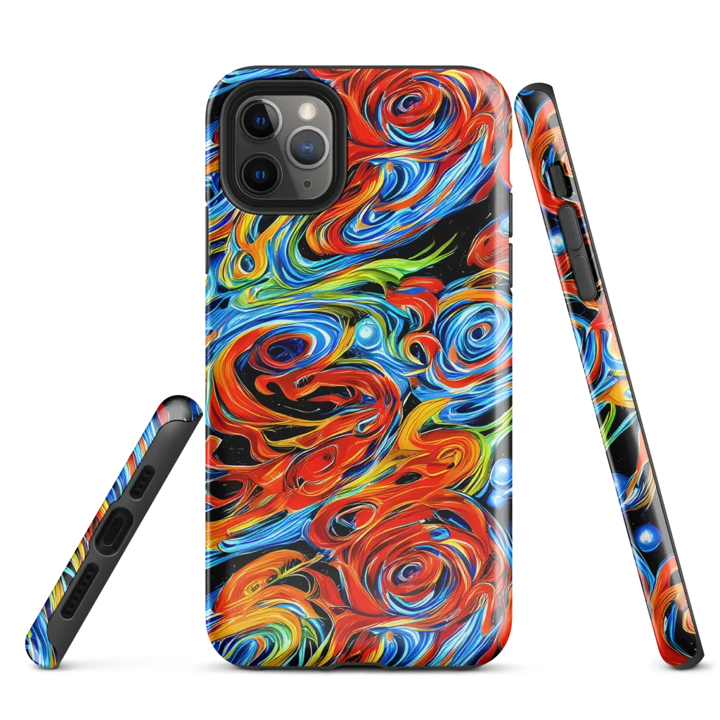 Kaleido Flux on Tough Case for iPhone® — Front