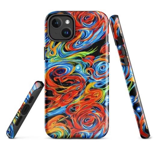 Kaleido Flux on a MagSafe Tough Case for iPhone®