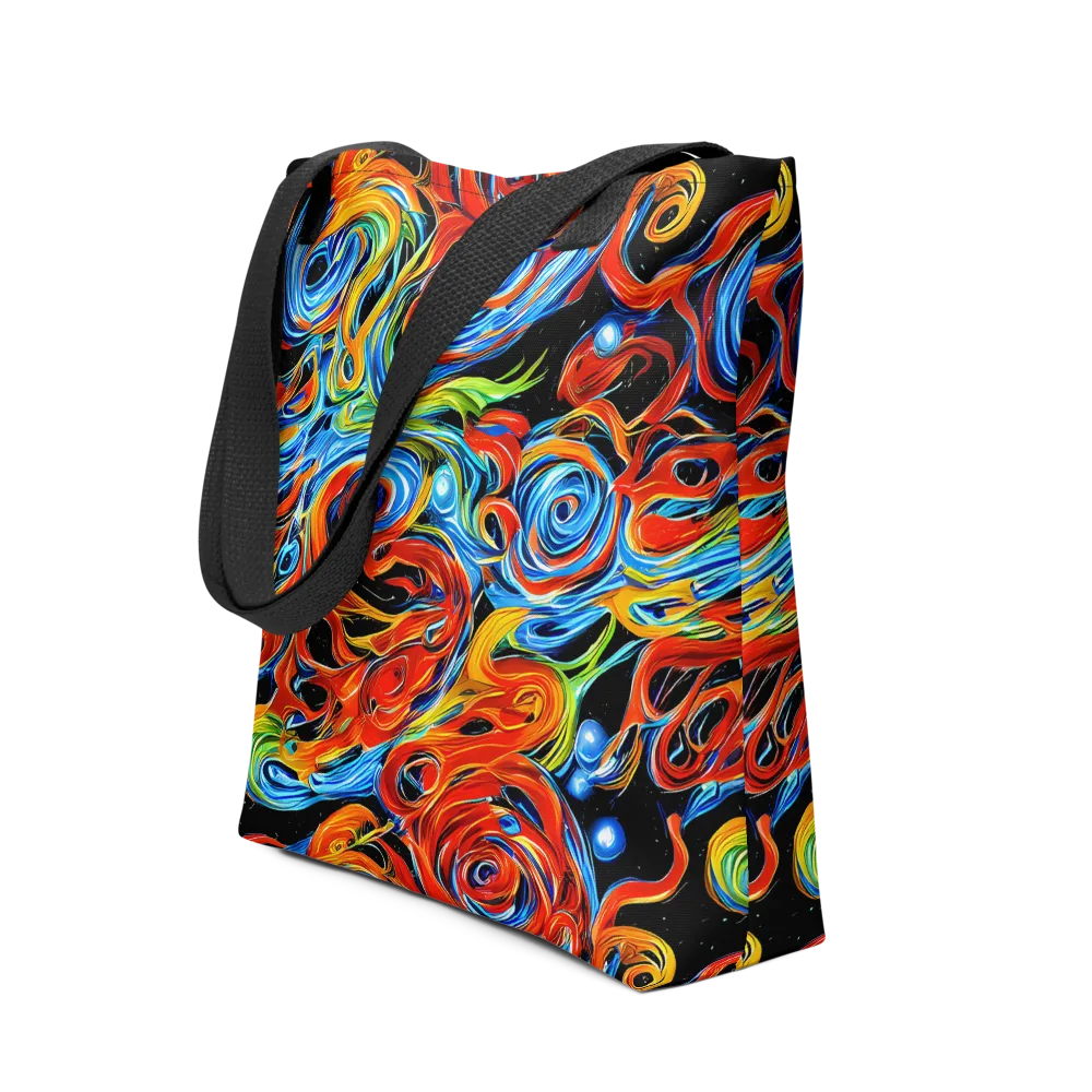 Kaleido Flux on Tote Bag — Front