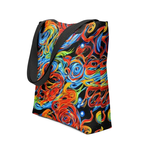 Kaleido Flux on a Tote Bag