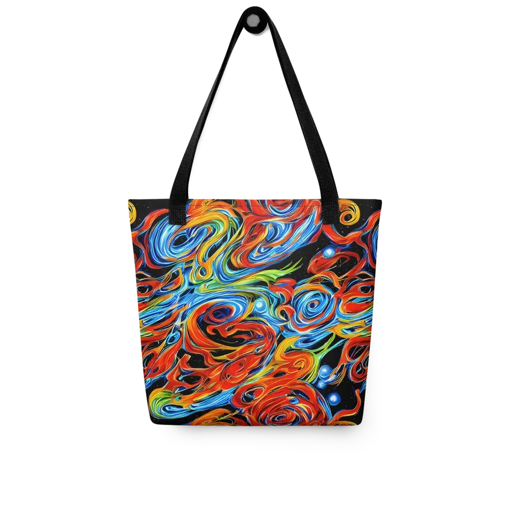 Kaleido Flux on Tote Bag — Front