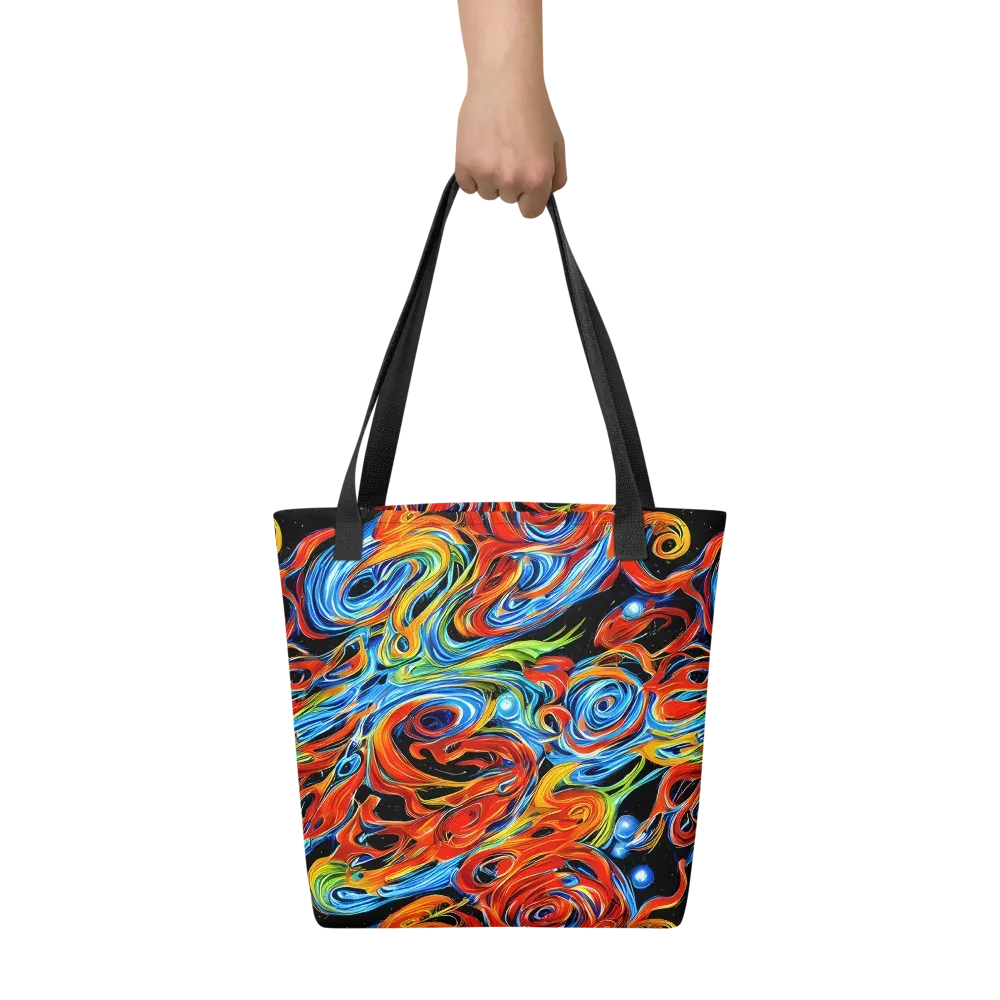 Kaleido Flux on Tote Bag — Front