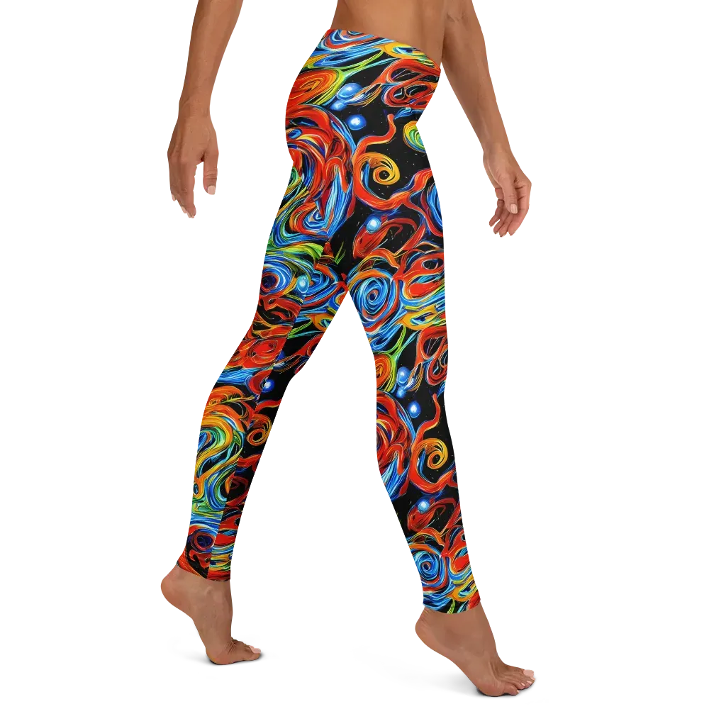 Kaleido Flux on Leggings — Right