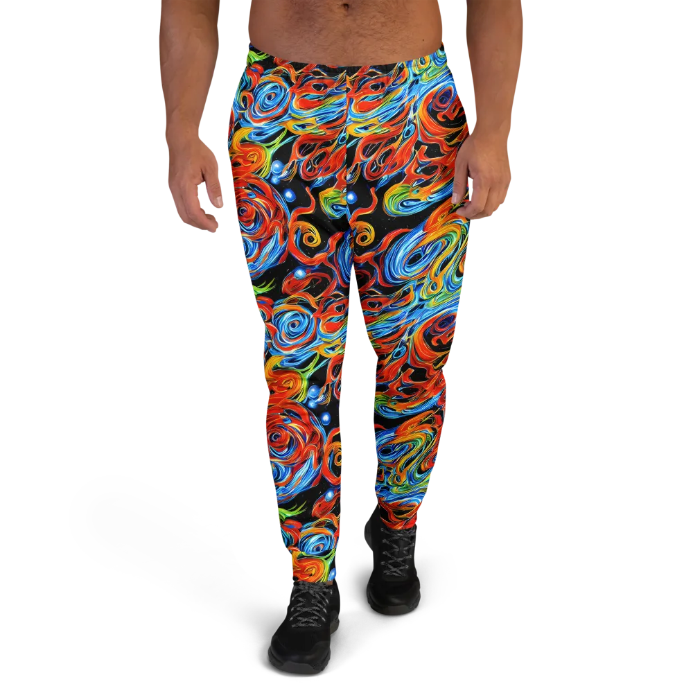 Kaleido Flux on Men's Joggers — Front