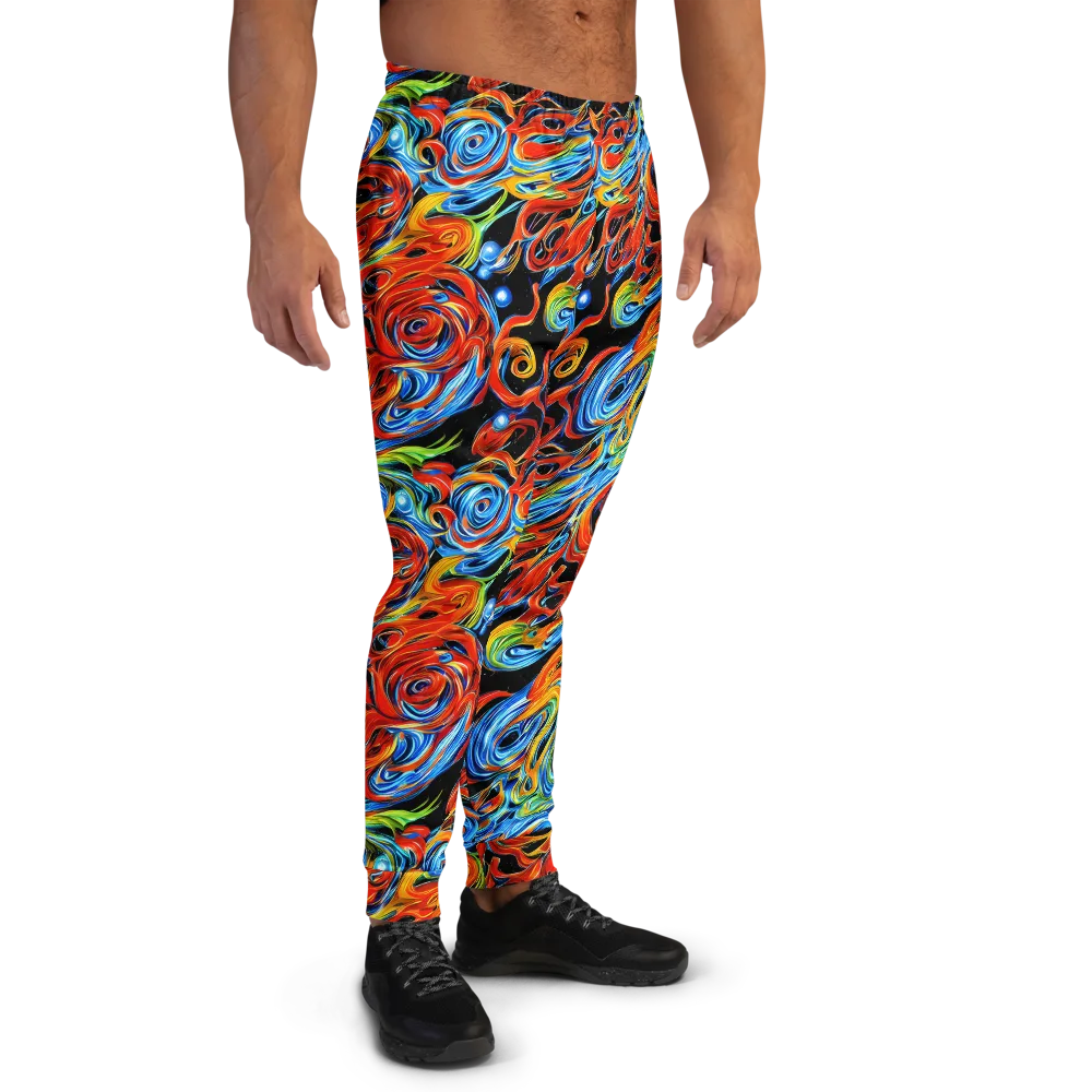 Kaleido Flux on Men's Joggers — Right