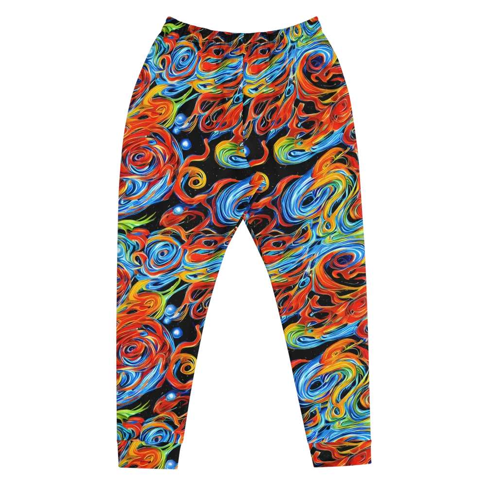 Kaleido Flux on Men's Joggers — Front