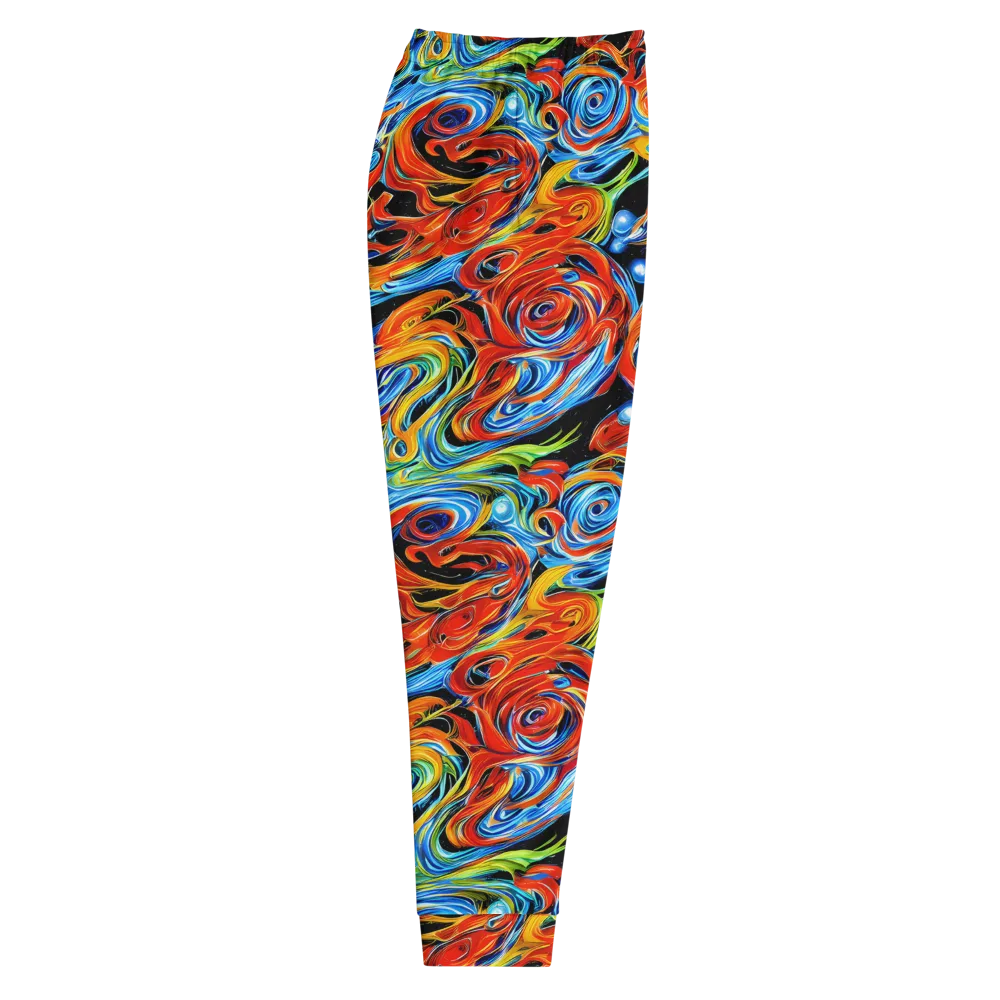 Kaleido Flux on Men's Joggers — Right