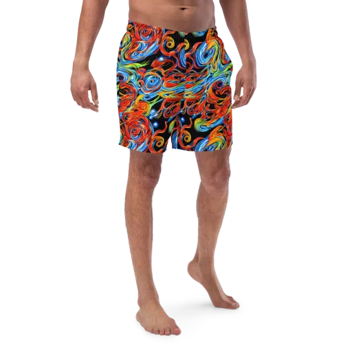 Kaleido Flux on a Swim Trunks