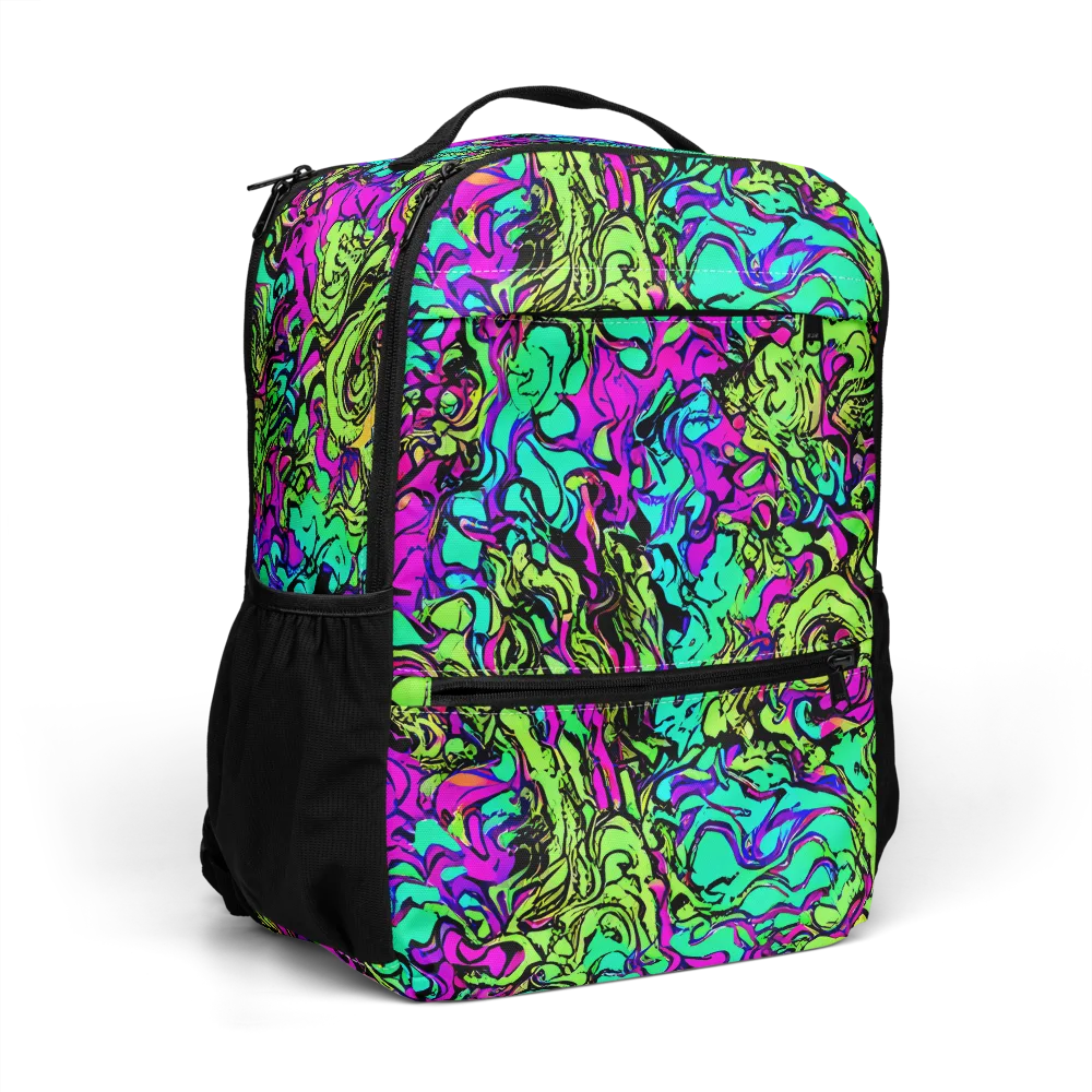 Electric Organics on Utility Backpack — Right Front