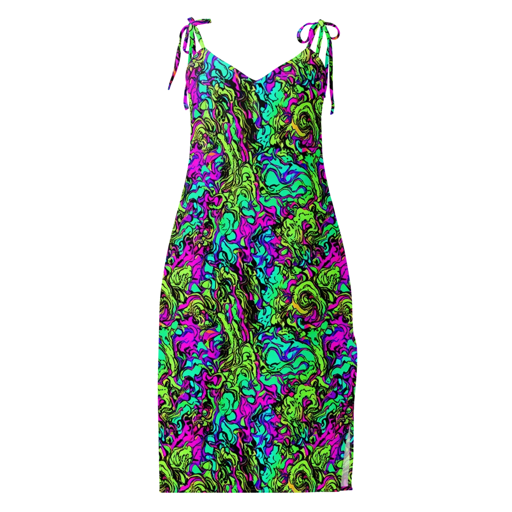 Electric Organics on Slip Dress — Front