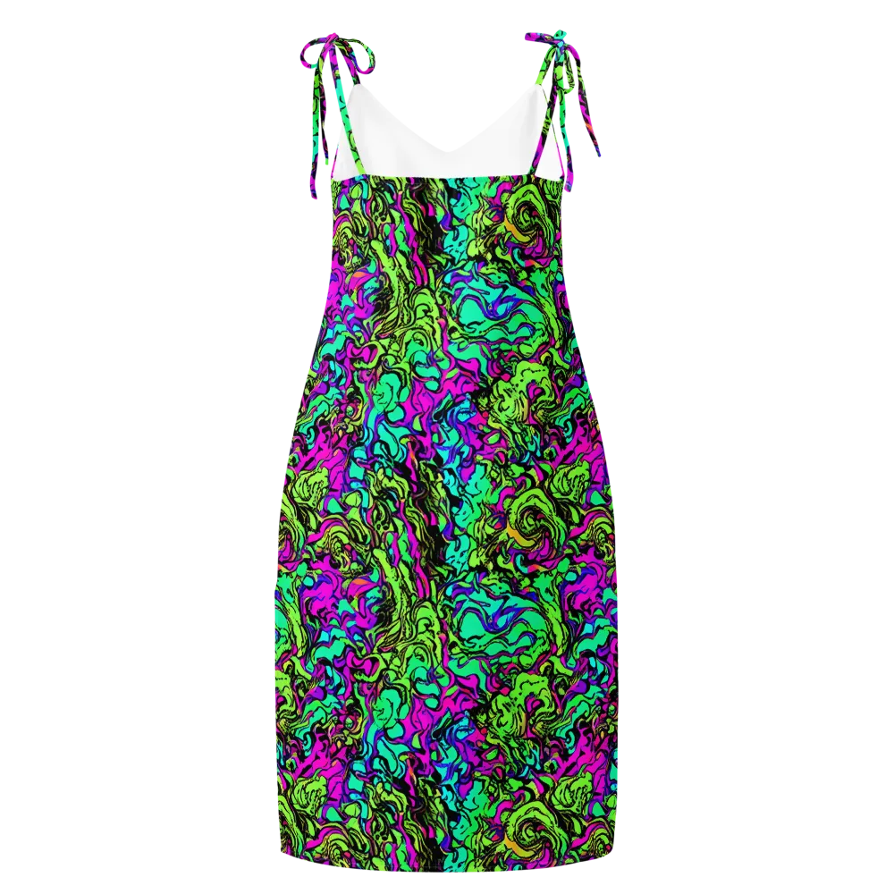 Electric Organics on Slip Dress — Back
