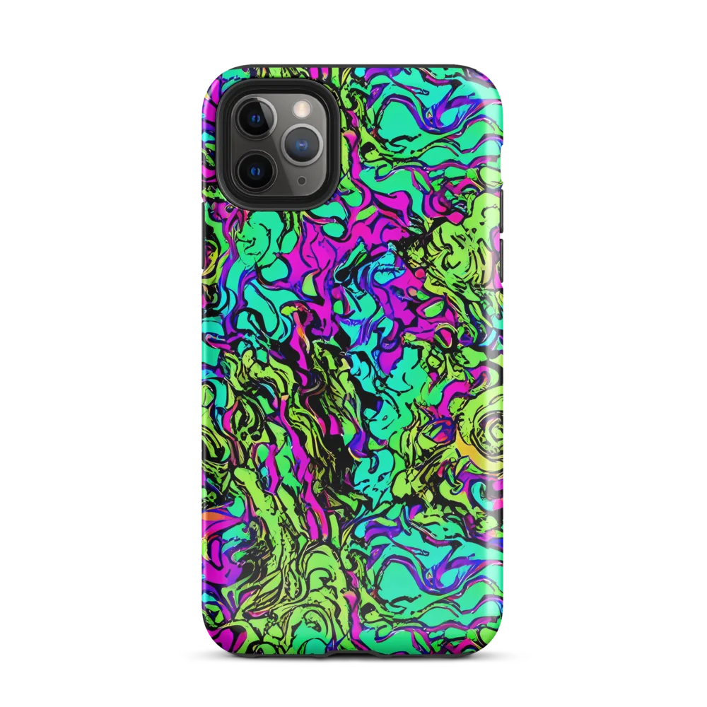 Electric Organics on Tough Case for iPhone® — Front