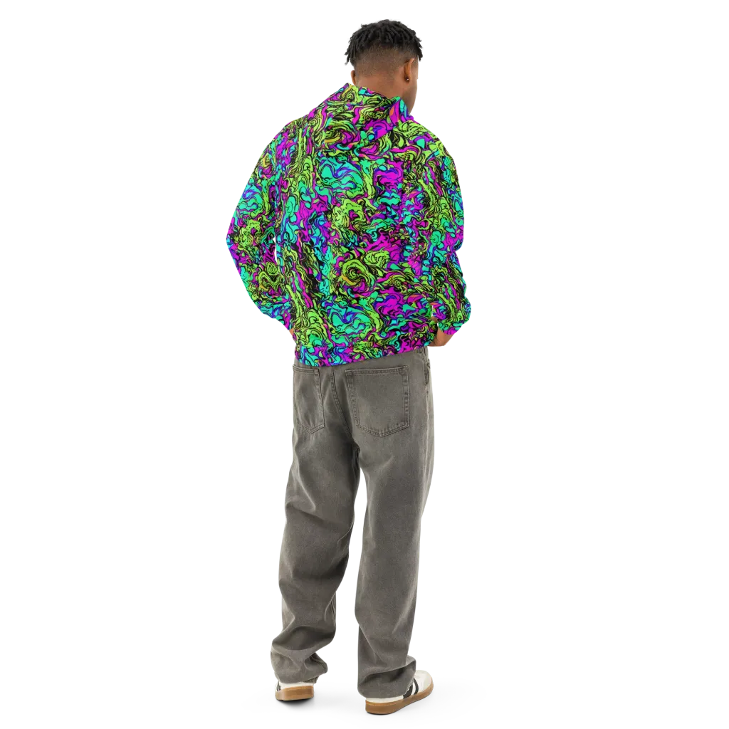 Electric Organics on Cotton Hoodie — Back