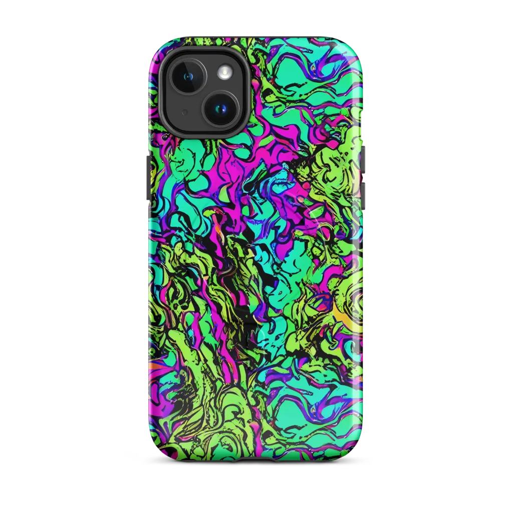 Electric Organics on MagSafe Tough Case for iPhone® — Front