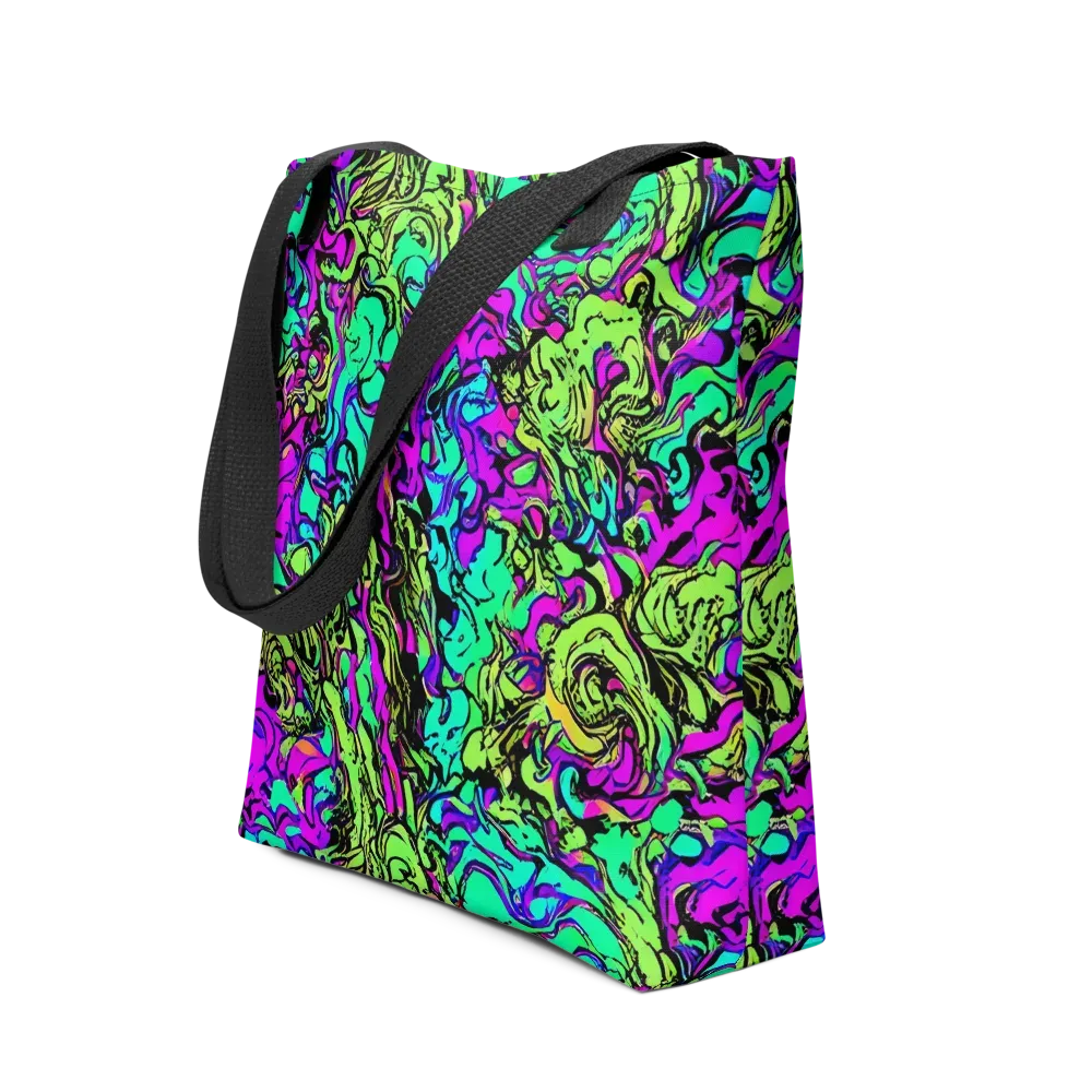 Electric Organics on Tote Bag — Front