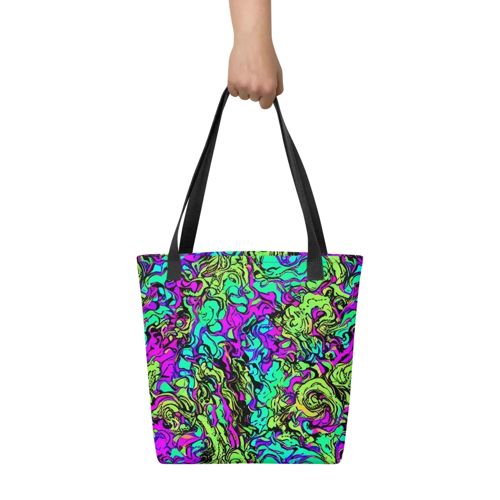 Electric Organics on Tote Bag — Front