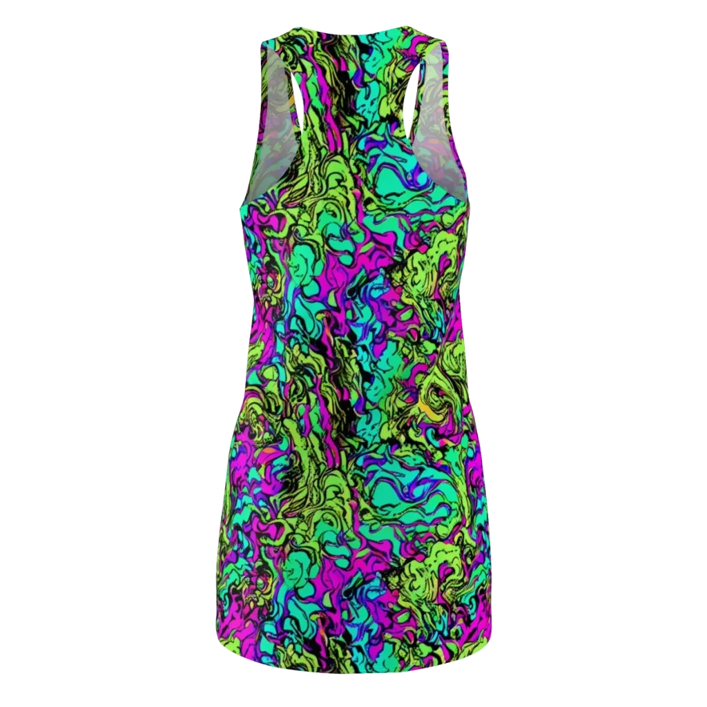Electric Organics on Racerback Dress — Back