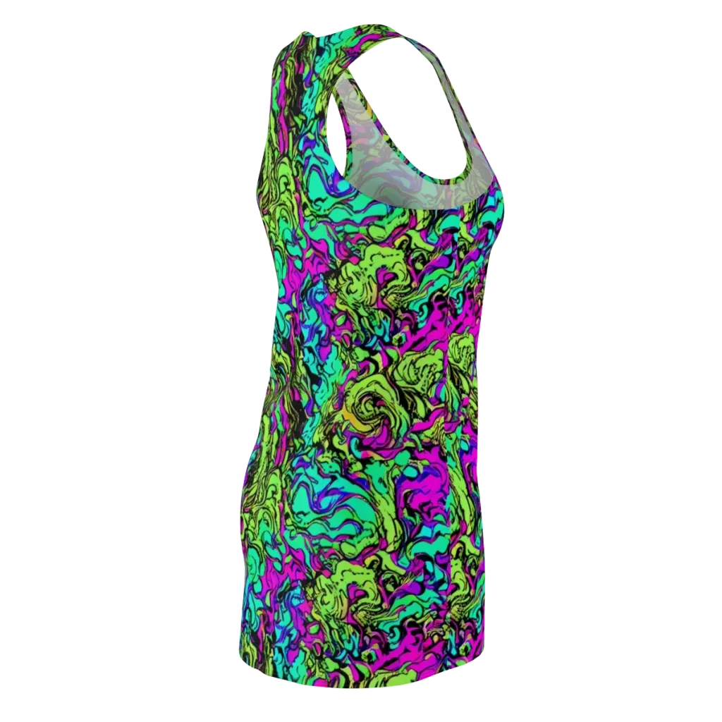 Electric Organics on Racerback Dress — Back Side