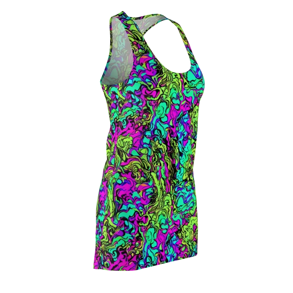Electric Organics on Racerback Dress — Front Side